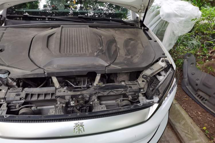 Used BYD Qin PLUS 2023 Champion Edition EV 510KM Beyond Model Engine Bay Left