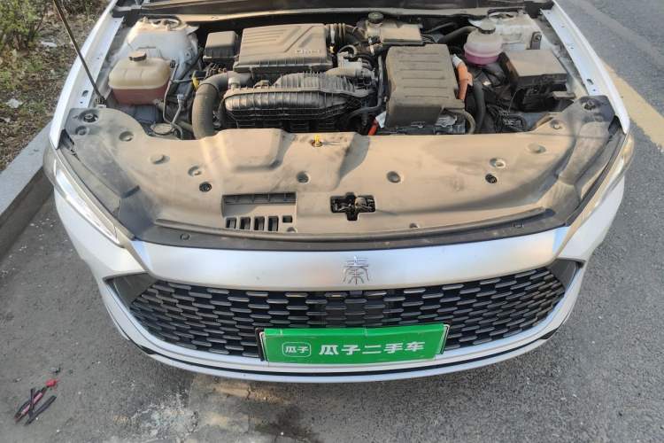 Used BYD Qin PLUS 2023 Champion Edition DM-i 120KM Beyond Model Engine Bay