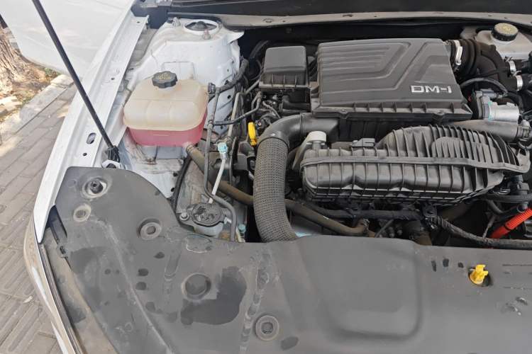 Used BYD Qin PLUS 2023 Champion Edition DM-i 55KM Leading Model Engine Bay Right