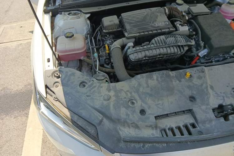 Used BYD Qin PLUS 2023 Champion Edition DM-i 120KM Beyond Model Engine Bay Right