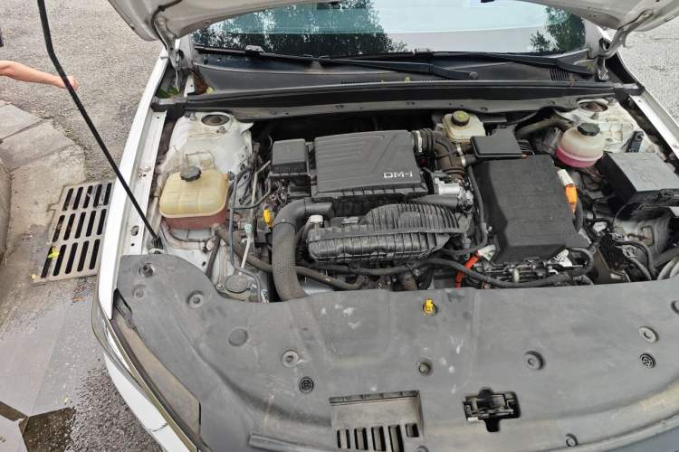 Used BYD Qin PLUS 2023 Champion Edition DM-i 55KM Superior Model Engine Bay Right