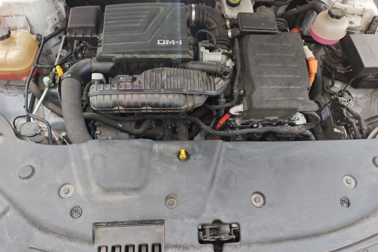 Used BYD Qin PLUS 2023 Champion Edition DM-i 55KM Leading Model Engine Bay
