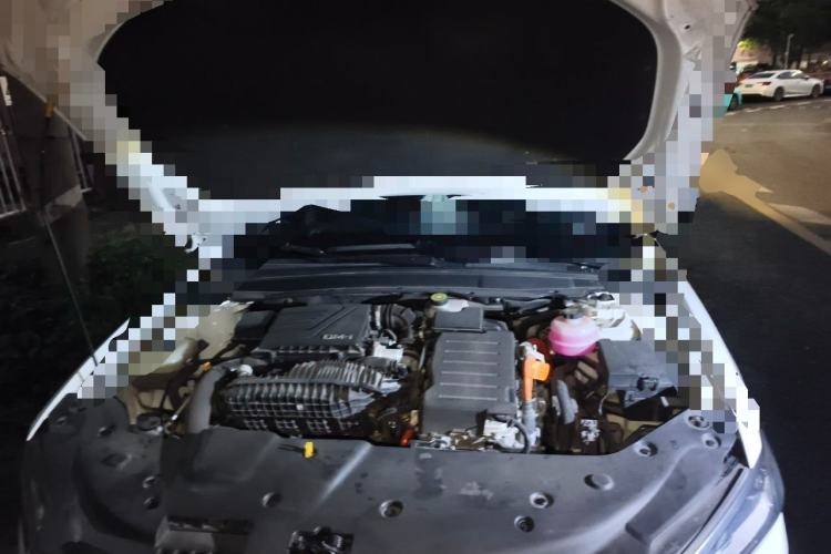 Used BYD Qin PLUS 2023 Champion Edition DM-i 120KM Beyond Model Engine Bay