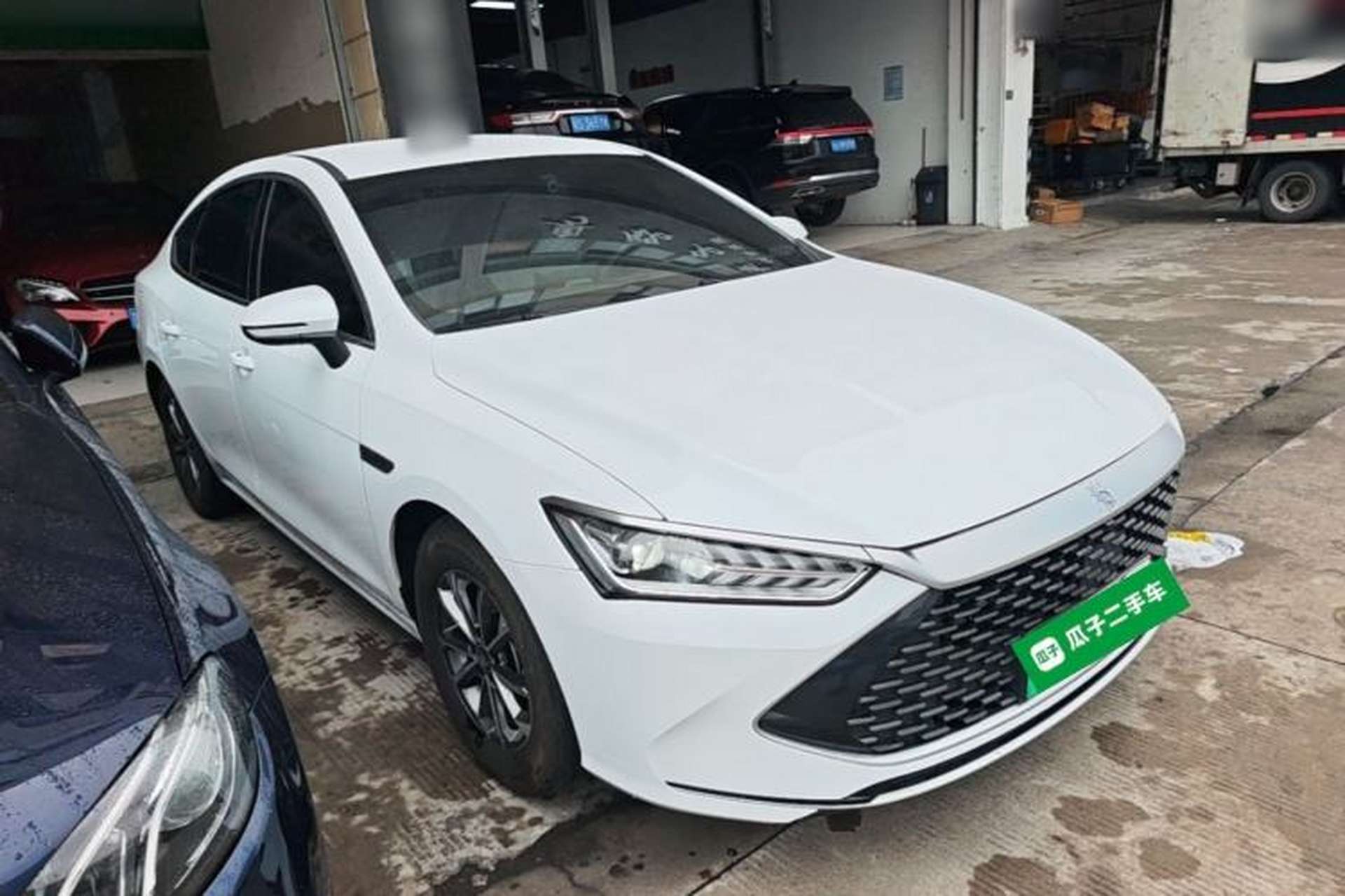 Used BYD Qin PLUS 2023 Champion Edition DM-i 55KM Leading Model Front Right 45 Deg