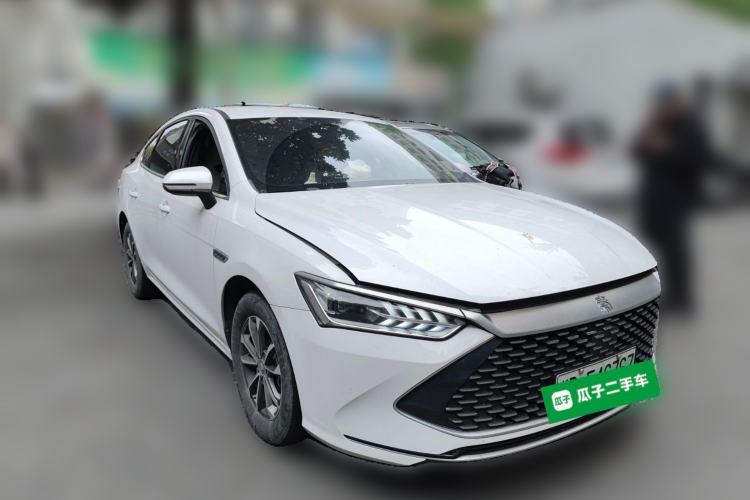 Used BYD Qin PLUS 2023 Champion Edition DM-i 55KM Leading Model Front Right 45 Deg