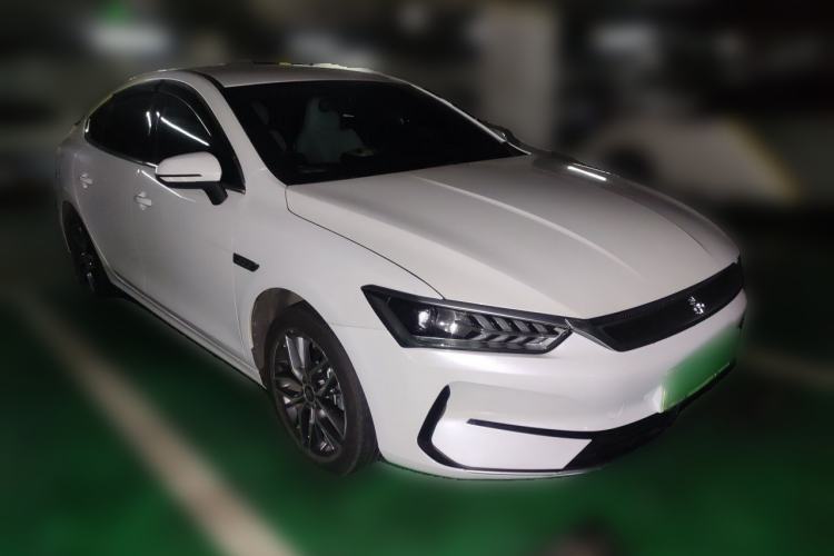 Used BYD Qin PLUS 2023 Champion Edition EV 510KM Leading Model Front Right 45 Deg