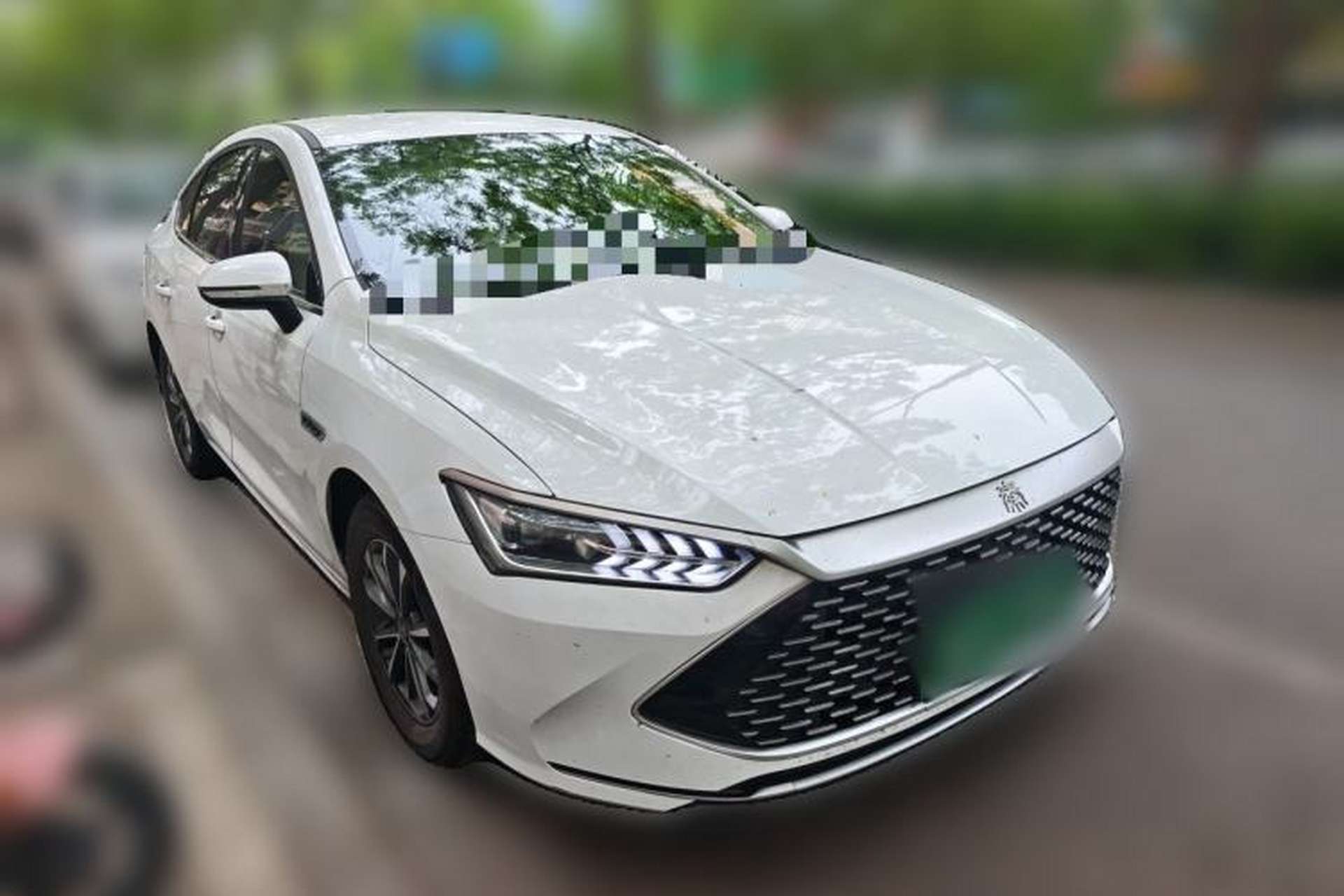 Used BYD Qin PLUS 2023 Champion Edition DM-i 55KM Leading Model Front Right 45 Deg