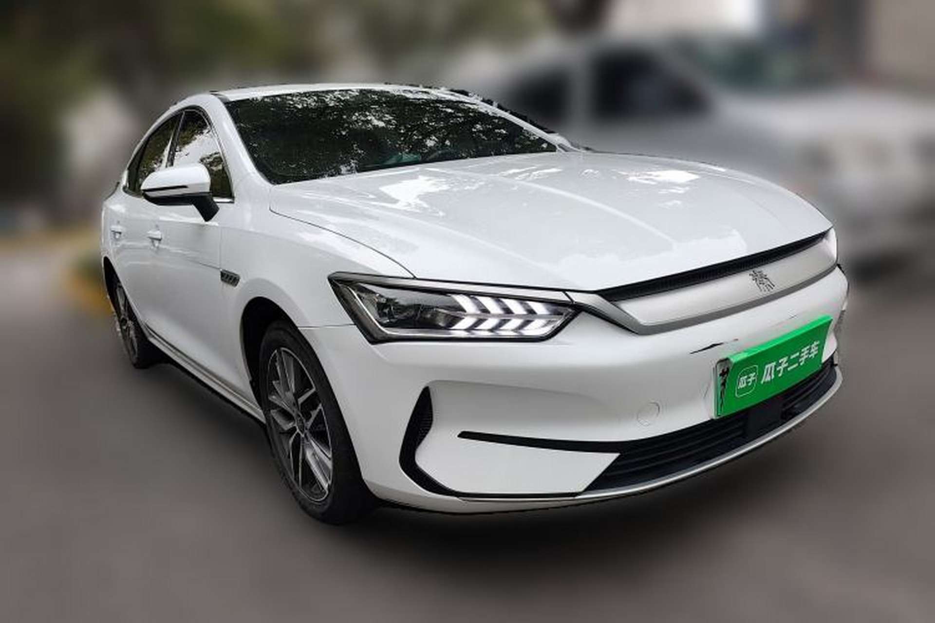 Used BYD Qin PLUS 2023 Champion Edition EV 510KM Leading Model Front Right 45 Deg