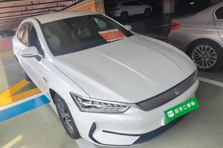 Used BYD Qin PLUS 2023 Champion Edition EV 420KM Leading Model Front Right 45 Deg