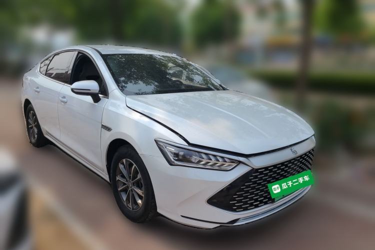 Used BYD Qin PLUS 2023 Champion Edition DM-i 55KM Leading Model Front Right 45 Deg