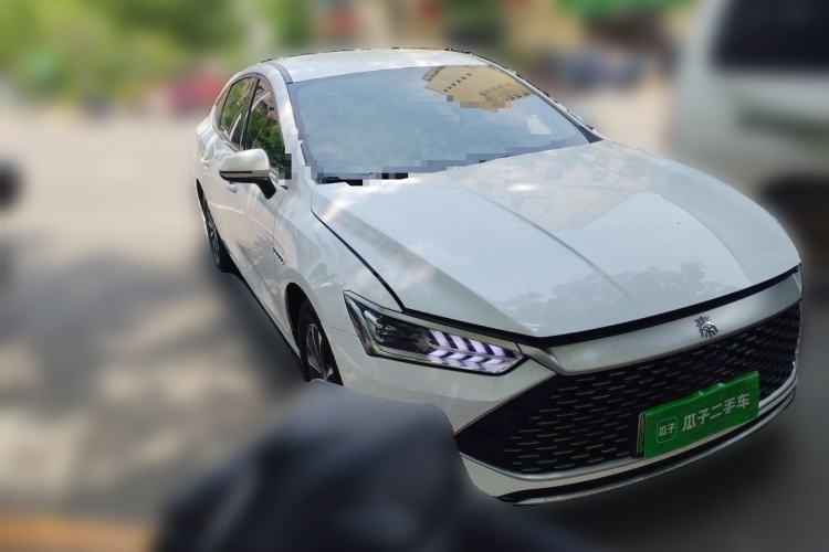 Used BYD Qin PLUS 2023 Champion Edition DM-i 55KM Leading Model Front Right 45 Deg