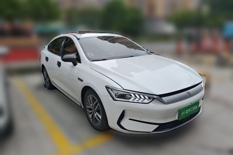 Used BYD Qin PLUS 2023 Champion Edition EV 510KM Beyond Model Front Right 45 Deg