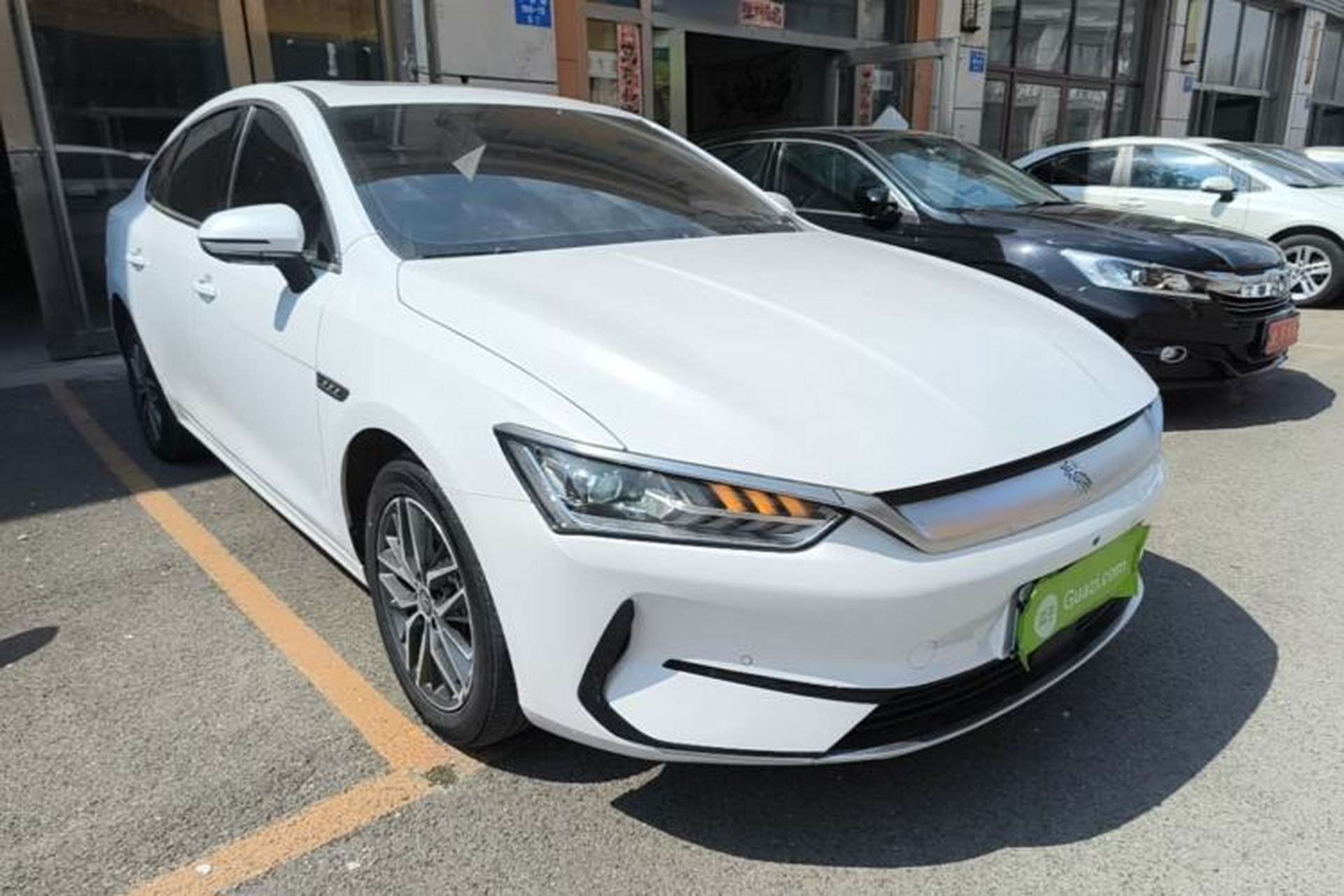 Used BYD Qin PLUS 2023 Champion Edition EV 420KM Superior Model Front Right 45 Deg