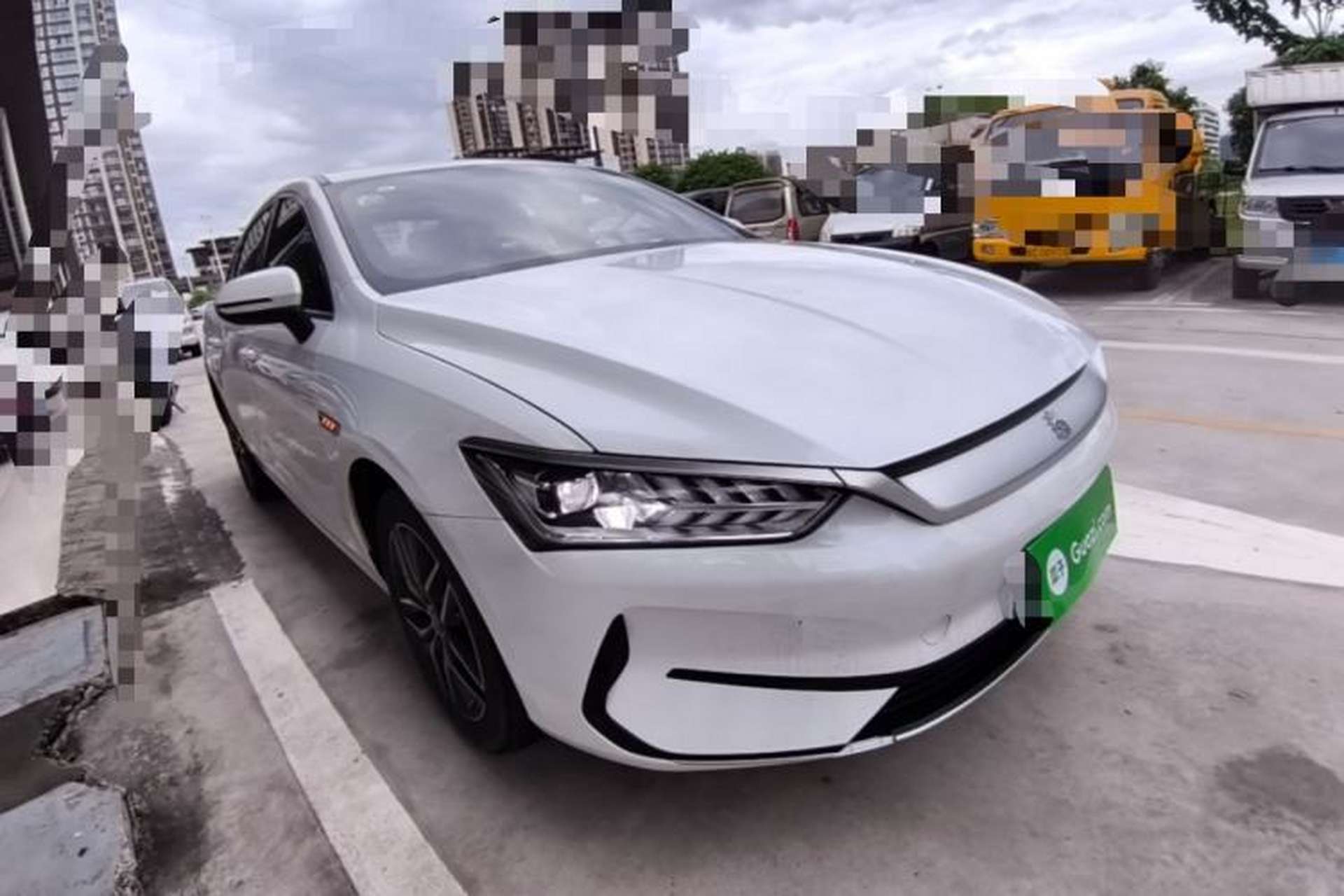Used BYD Qin PLUS 2023 Champion Edition EV 510KM Beyond Model Front Right 45 Deg