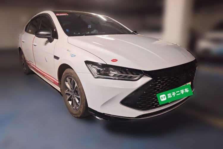 Used BYD Qin PLUS 2023 Champion Edition DM-i 55KM Leading Model Front Right 45 Deg