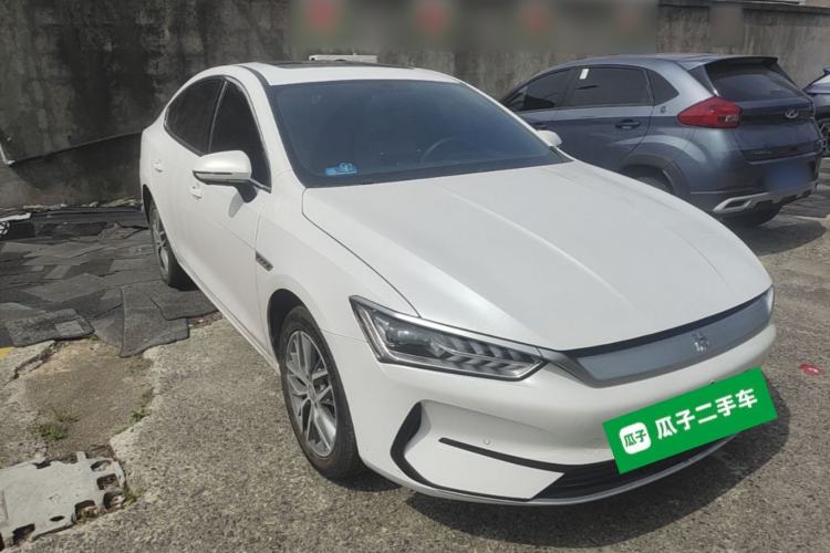 Used BYD Qin PLUS 2023 Champion Edition EV 420KM Superior Model Front Right 45 Deg