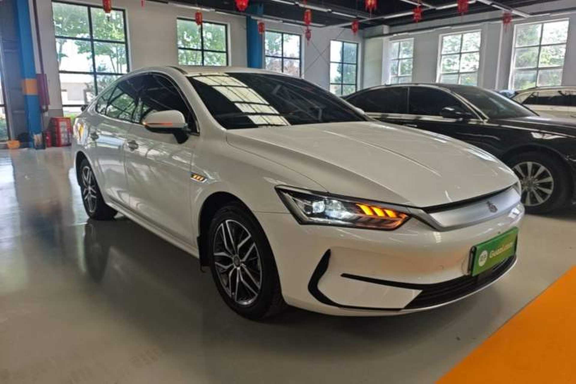 Used BYD Qin PLUS 2023 Champion Edition EV 510KM Beyond Model Front Right 45 Deg