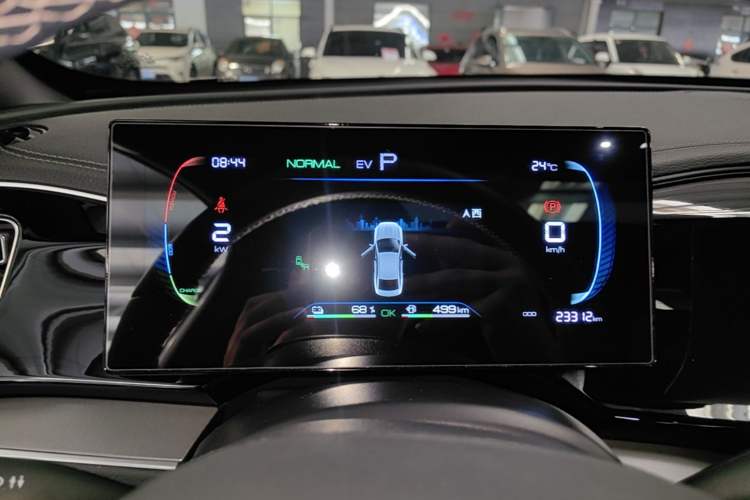 Used BYD Qin PLUS 2023 Champion Edition DM-i 120KM Excellence Model Instrument Cluster
