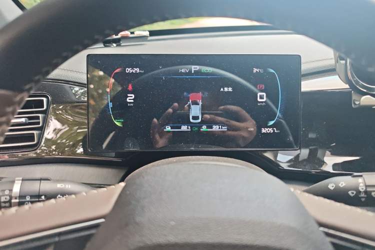 Used BYD Qin PLUS 2023 Champion Edition DM-i 55KM Leading Model Instrument Cluster