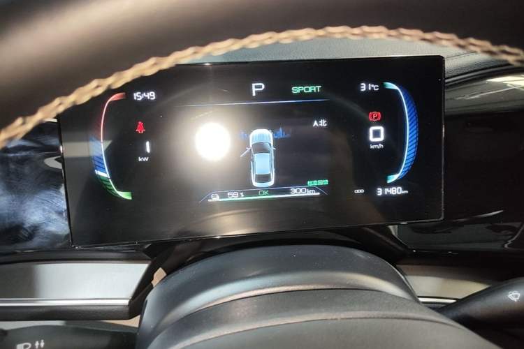 Used BYD Qin PLUS 2023 Champion Edition EV 510KM Leading Model Instrument Cluster
