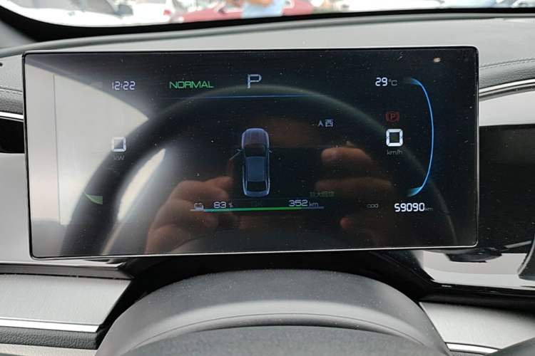 Used BYD Qin PLUS 2023 Champion Edition EV 420KM Superior Model Instrument Cluster