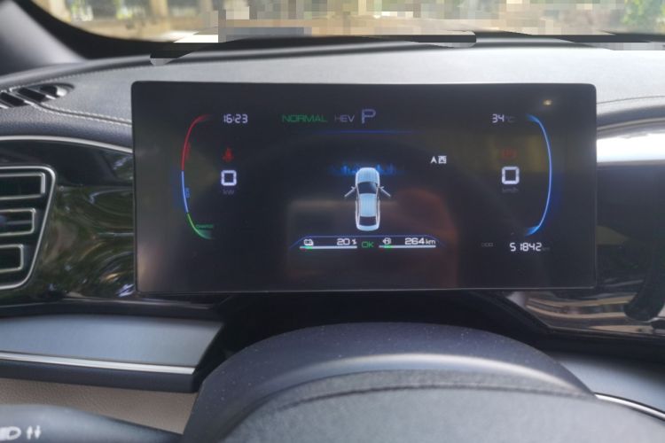 Used BYD Qin PLUS 2023 Champion Edition DM-i 55KM Superior Model Instrument Cluster