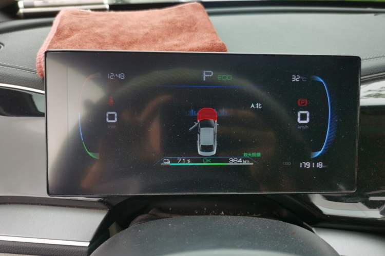 Used BYD Qin PLUS 2023 Champion Edition EV 510KM Leading Model Instrument Cluster