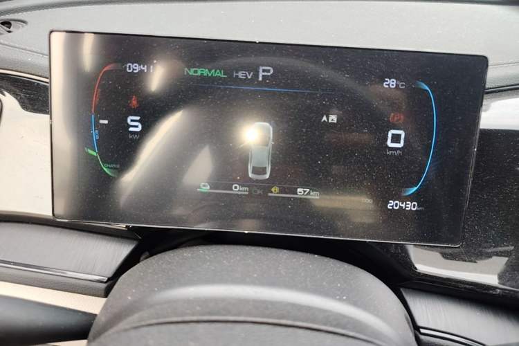 Used BYD Qin PLUS 2023 Champion Edition DM-i 55KM Leading Model Instrument Cluster