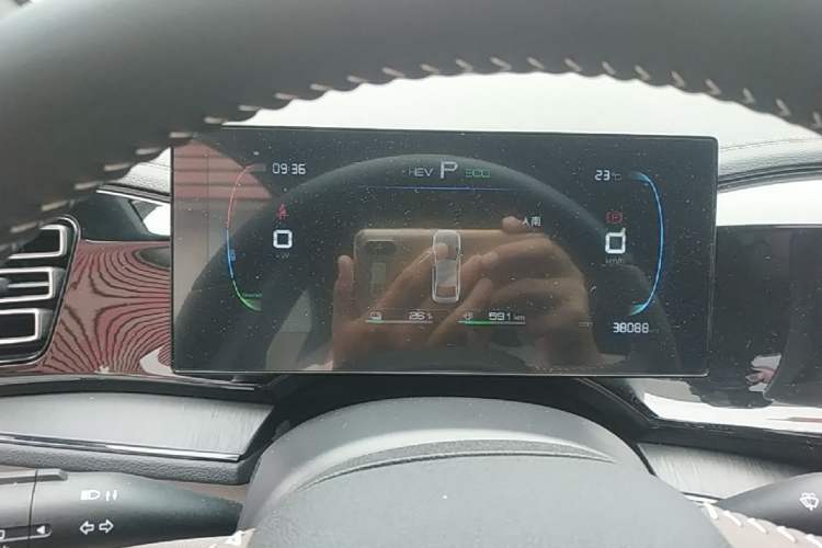 Used BYD Qin PLUS 2023 Champion Edition DM-i 55KM Leading Model Instrument Cluster