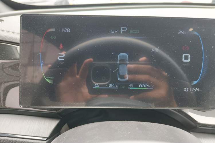 Used BYD Qin PLUS 2023 Champion Edition DM-i 55KM Leading Model Instrument Cluster