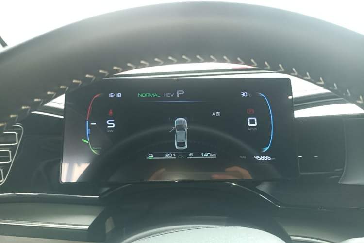 Used BYD Qin PLUS 2023 Champion Edition DM-i 120KM Leading Model Instrument Cluster