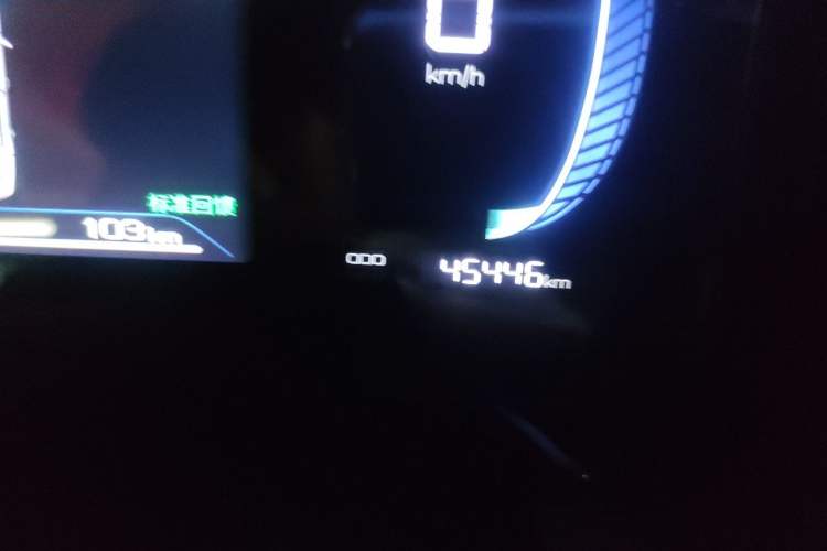 Used BYD Qin PLUS 2023 Champion Edition EV 510KM Leading Model Odometer Close Up
