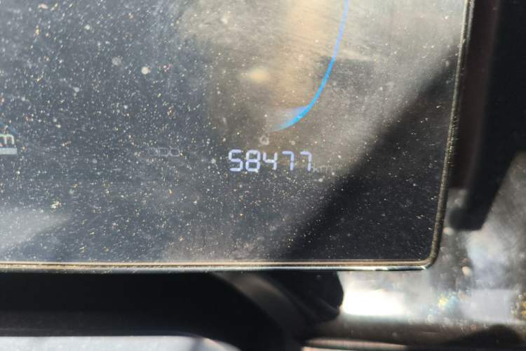 Used BYD Qin PLUS 2023 Champion Edition DM-i 55KM Leading Model Odometer Close Up