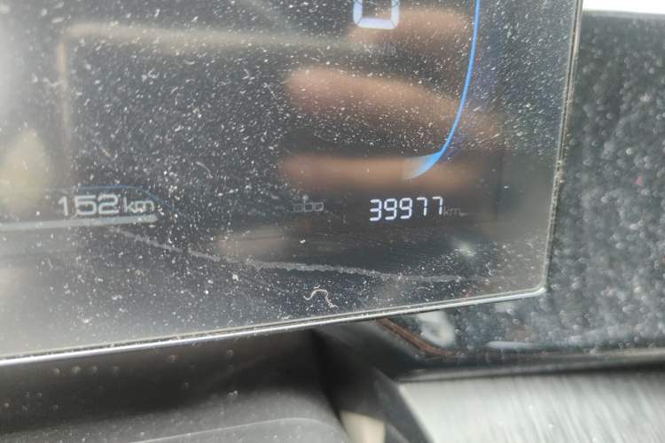 Used BYD Qin PLUS 2023 Champion Edition DM-i 55KM Leading Model Odometer Close Up