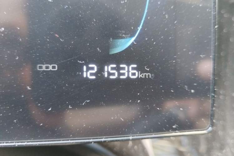 Used BYD Qin PLUS 2023 Champion Edition DM-i 55KM Leading Model Odometer Close Up