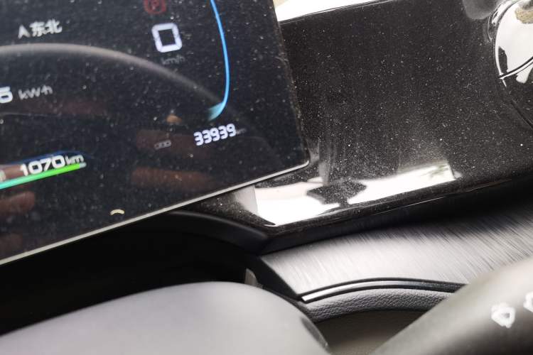 Used BYD Qin PLUS 2023 Champion Edition DM-i 55KM Leading Model Odometer Close Up