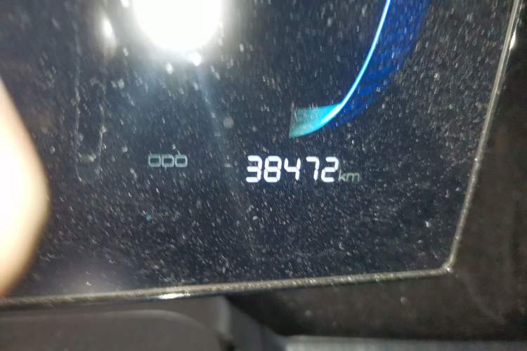 Used BYD Qin PLUS 2023 Champion Edition DM-i 55KM Leading Model Odometer Close Up