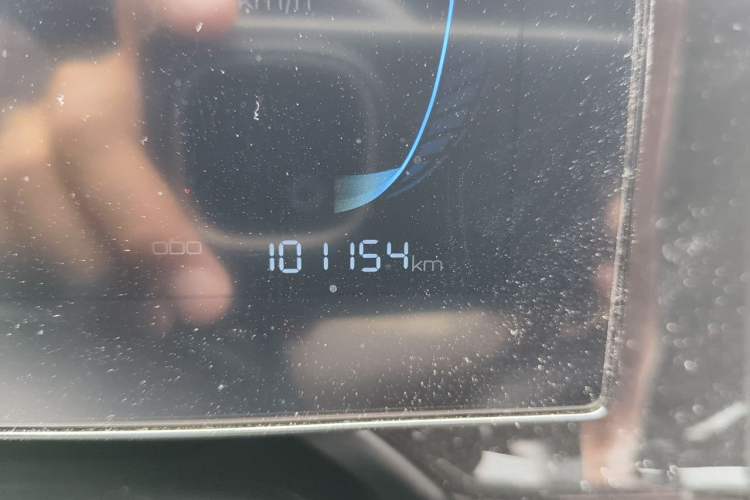 Used BYD Qin PLUS 2023 Champion Edition DM-i 55KM Leading Model Odometer Close Up