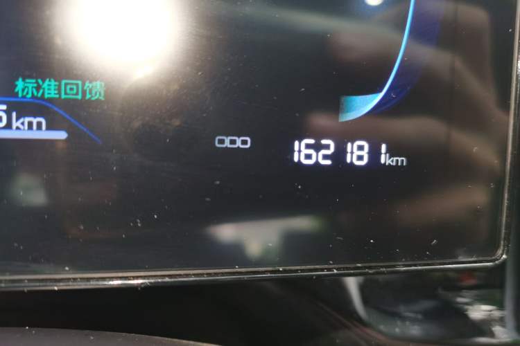 Used BYD Qin PLUS 2023 Champion Edition EV 510KM Beyond Model Odometer Close Up