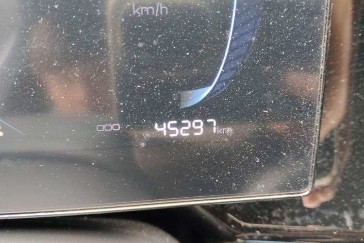 Used BYD Qin PLUS 2023 Champion Edition DM-i 55KM Leading Model Odometer Close Up
