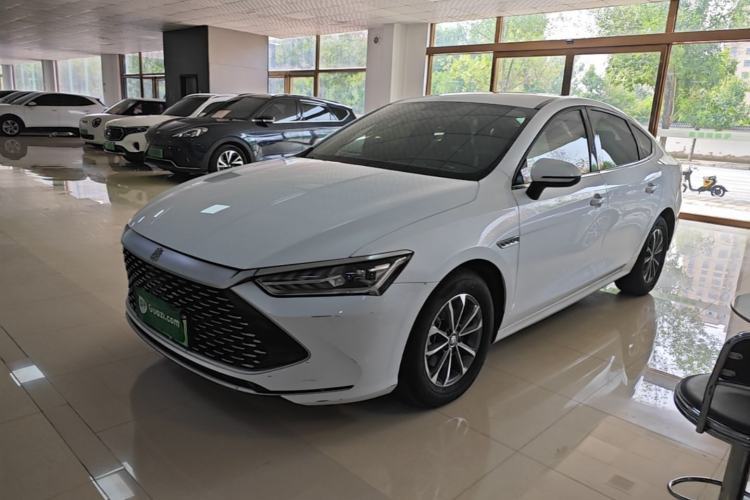 Used BYD Qin PLUS 2023 Champion Edition DM-i 55KM Leading Model Guazi used car, China used car export, Used car for sale, Used cars, Cheapest cars for sale