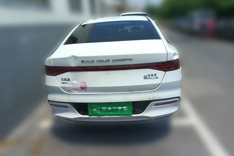 Used BYD Qin PLUS 2023 Champion Edition DM-i 120KM Beyond Model Rear