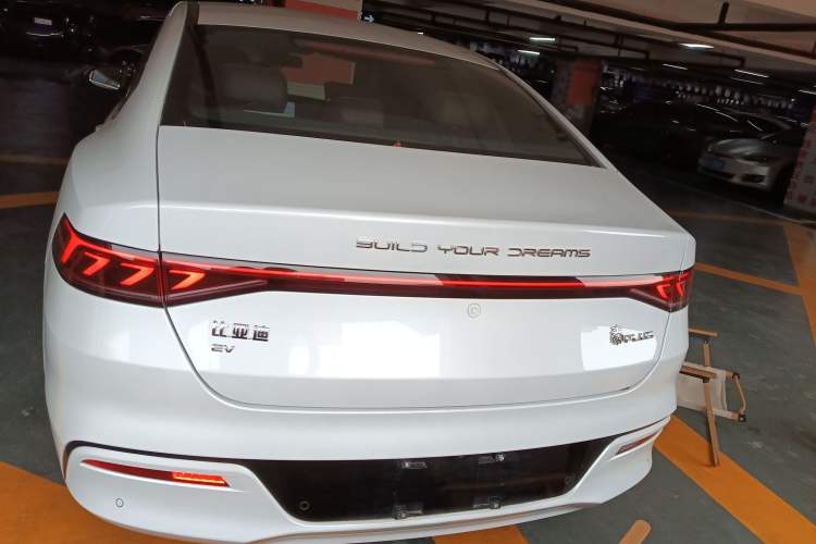 Used BYD Qin PLUS 2023 Champion Edition EV 510KM Leading Model Rear