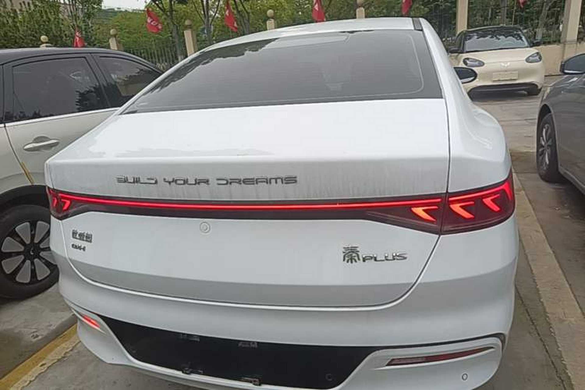 Used BYD Qin PLUS 2023 Champion Edition DM-i 55KM Superior Model Rear