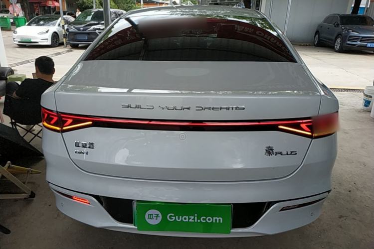 Used BYD Qin PLUS 2023 Champion Edition DM-i 120KM Beyond Model Rear