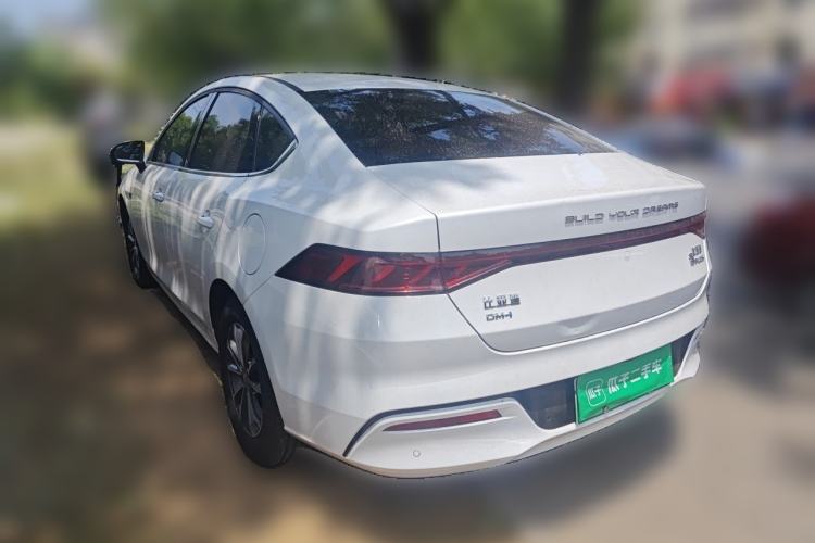 Used BYD Qin PLUS 2023 Champion Edition DM-i 55KM Leading Model Rear Left 45 Deg