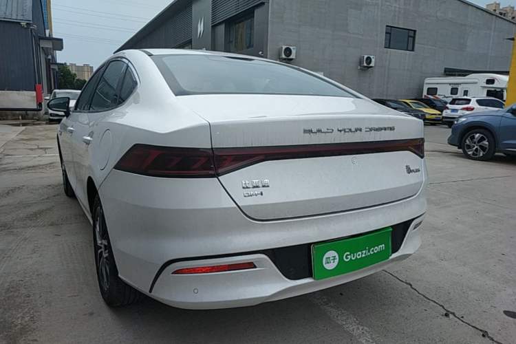 Used BYD Qin PLUS 2023 Champion Edition DM-i 120KM Leading Model Rear Left 45 Deg