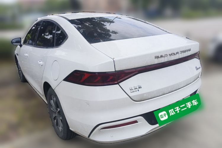 Used BYD Qin PLUS 2023 Champion Edition DM-i 55KM Leading Model Rear Left 45 Deg
