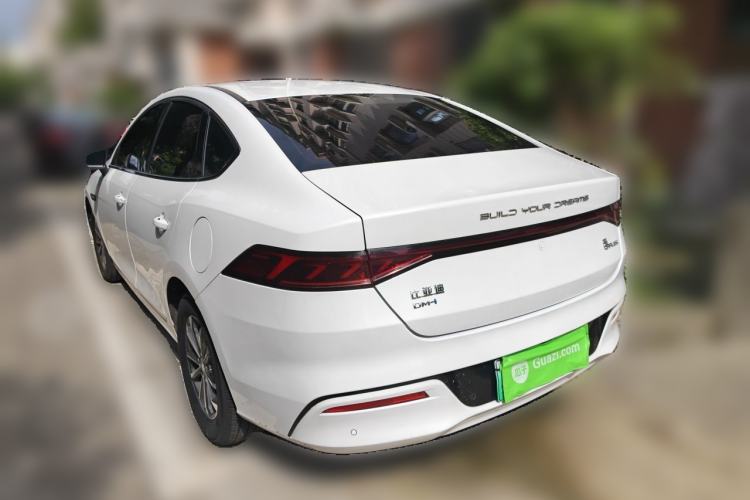 Used BYD Qin PLUS 2023 Champion Edition DM-i 55KM Leading Model Rear Left 45 Deg