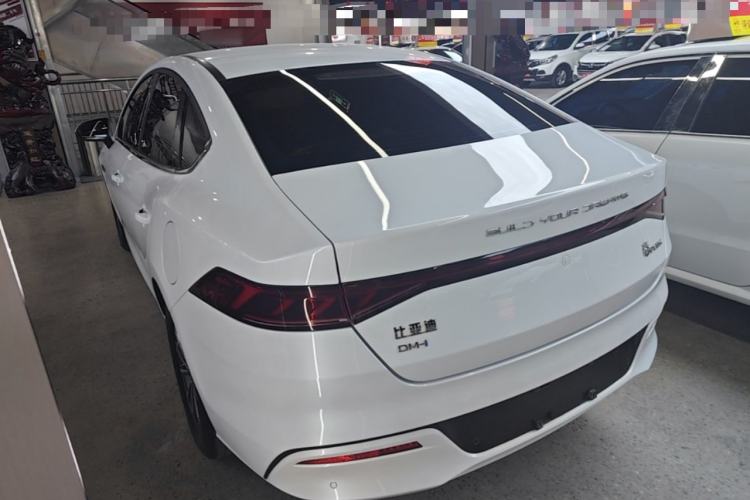 Used BYD Qin PLUS 2023 Champion Edition DM-i 55KM Leading Model Rear Left 45 Deg